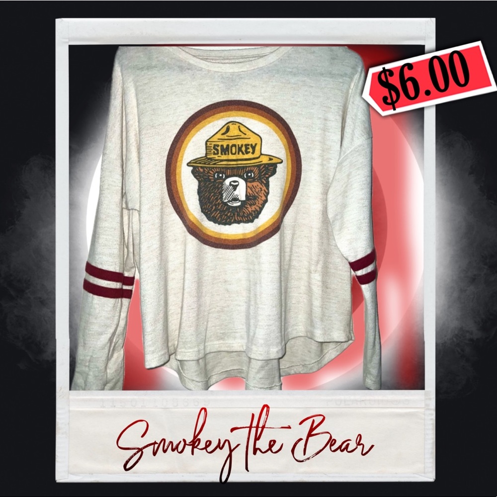 Smoky the Bear lounge shirt